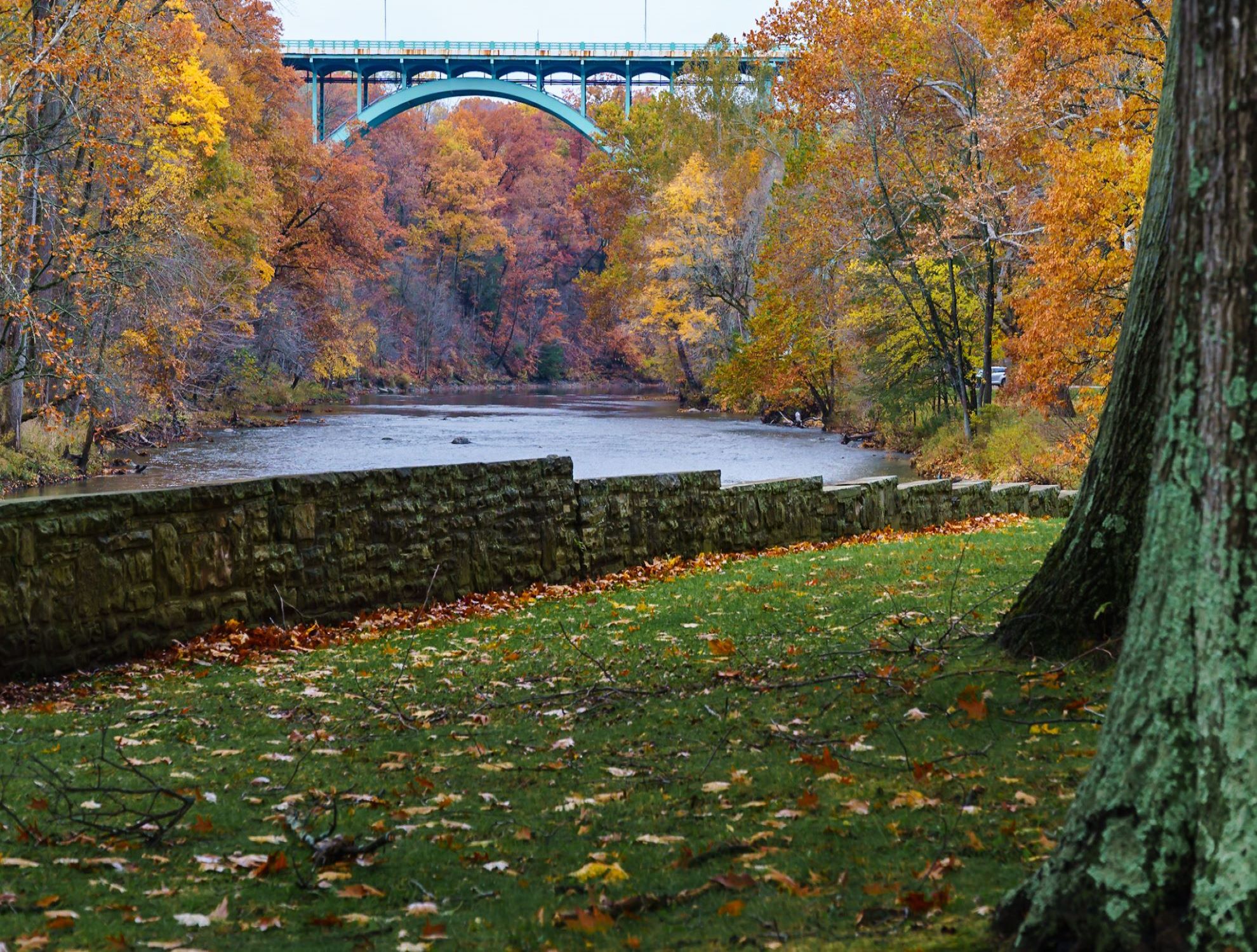 MetroParkLorainRdBridgeFall-resized Taller